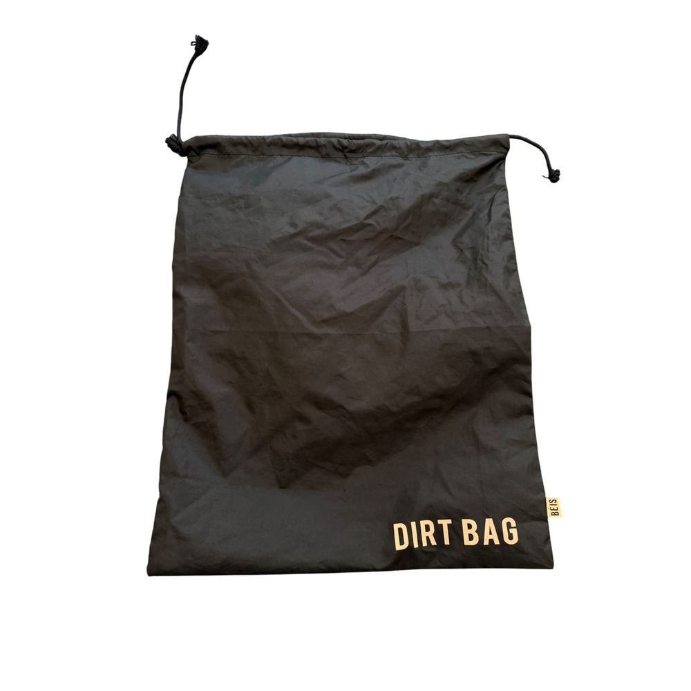 BEIS Dust Bag Laundry Bag Unisex OS Black Drawstring Travel dust bag Accessory
